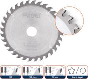 Rotec HM zaagblad voor handmachines, ø200x2,8x30mm Z=36 WZ - 5530350