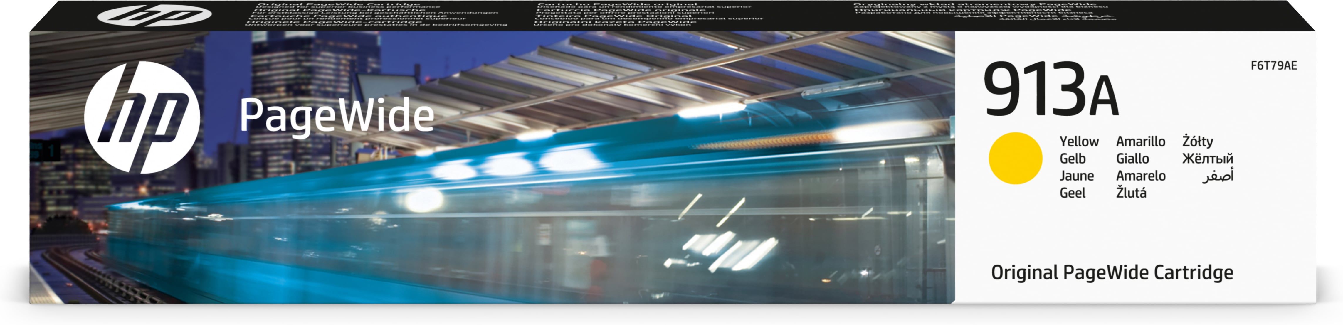 HP 913A Originele Gele PageWide Cartridge