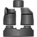 ELMASLINE 3D Rubber Automatten voor VOLVO EX30 2024-2026 [1. Gen] | Elektrisch - geurloos & op maat - hoge rand
