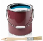 Sorex Pinceau plat - 15 mm - plastique - peinture - pour toutes sortes de peinture