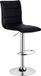 Tabouret de bar Deluxe Yuliya - Industriel - Noir - Similicuir et métal - Réglable en hauteur