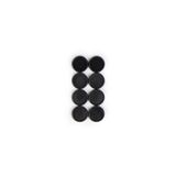 Modubooq™ - 8 discbounds 24mm - voor duratech3™ pagina's - zwart