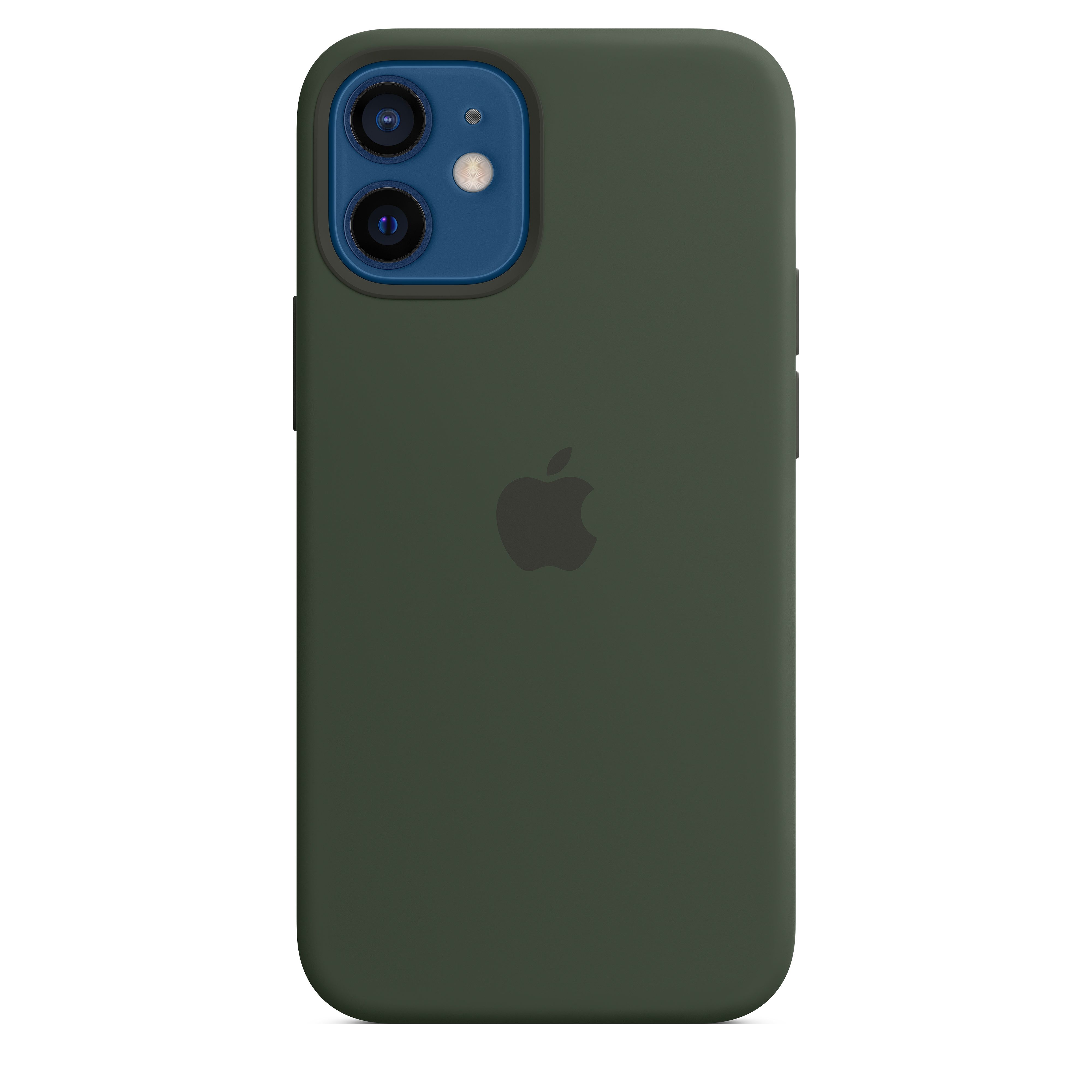 Apple iPhone 12 Mini Siliconen Hoesje - Cyprus Groen