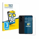 BROTECT Screenprotector 3 Stuks voor ASUS ZenFone 10 (Voor+Camera) Beschermglas transparant