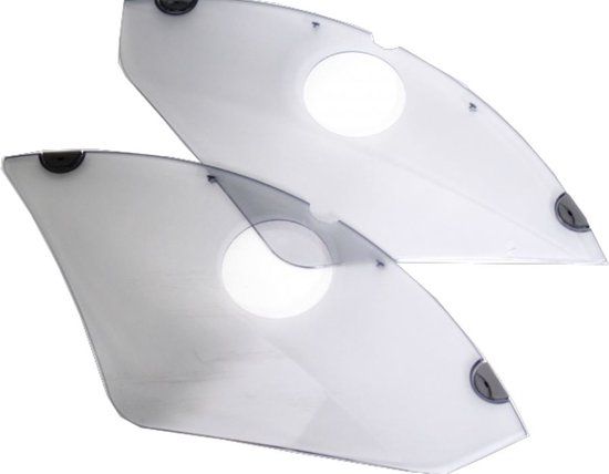 Hesling Lucra 28-5 Jasbeschermers - Smoke/Transparant/Zilver