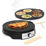 NutriChef Elektrische Crepe Maker & Griddle Cooktop
