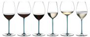 RIEDEL 4900/97T Handgemaakt, wijnglas Chardonnay en eikenhout - steel turquoise