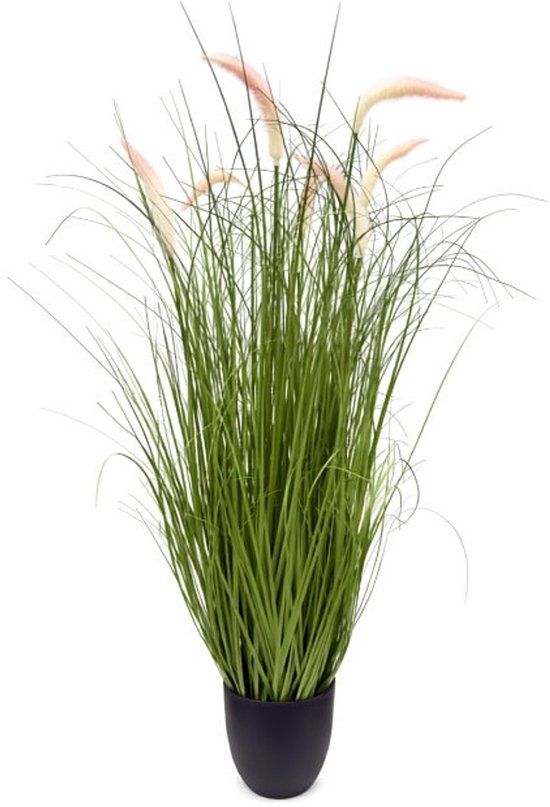 Oosterik Home Pluimgras wit H 92 cm kunstplant