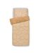 HEMA Dekbedovertrek 140x200/220cm zacht katoen schelpen zand (beige)