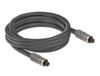 DeLOCK 86985 audio kabel 3 m Toslink Antraciet