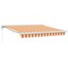 vidaXL Parasol extérieur électrique 300 x 250 cm jaune, orange