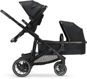 Deryan Evy V2 Kinderwagen - Duo Kinderwagen - Uitbreidbaar - Zwart