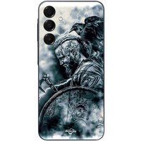 Samsung Galaxy A15 Coque vikings ragnar lothbrok bouclier corbeau