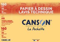Canson Tekenpapier A3 160g/m² Wit - 10 Vellen