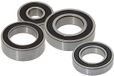 BRN Roulement de roue en céramique Argent 17 x 26 x 5 mm