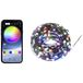Sygonix SY-5167250 Guirlande lumineuse USB 200 LED RVB 19,9 m Contrôle par application Minuterie Changement de couleur