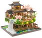 OEM Feenland Miniatuur huis, 3D houten puzzel met LED-verlichting, 31x23x24,5 cm