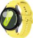 Strap-it Siliconen Wave bandje - Lichtgeel