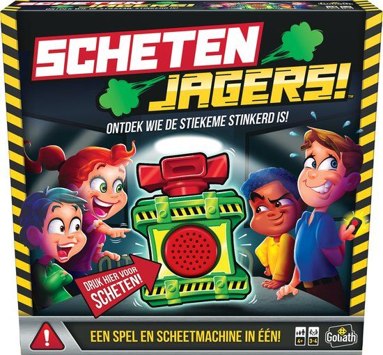 Goliath Schetenjagers - Actiespel - Kinderspel - Met Scheetgeluiden!