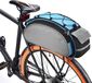 Unyqoos® Sacoche de porte-bagages, sacoche de vélo imperméable, sacoche de roue arrière, gris, polyester, 13 litres