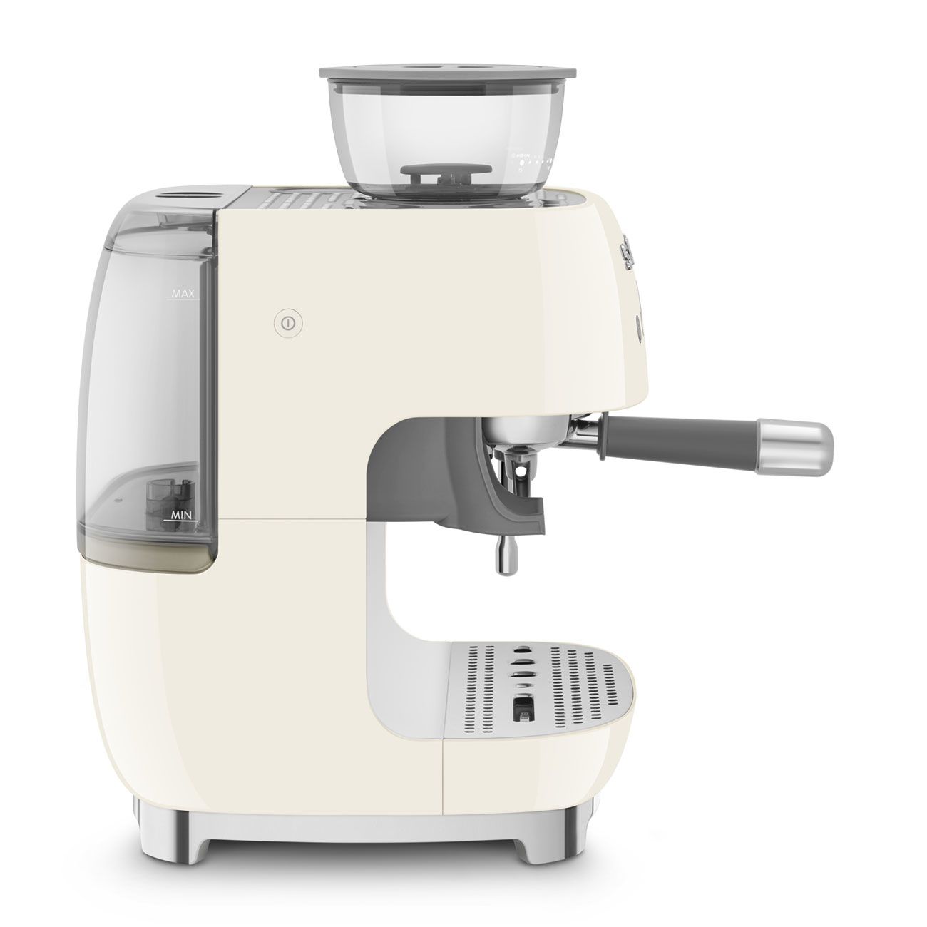 Smeg EGF03CREU Espressomachine - Crème - Met Bonenmaler