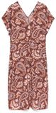 VERO MODA VMNELLIE CARLA WIDE 7/8 KAFTAN WVN GA Maxi jurk V-hals Korte mouw Paisley Viscose/Polyamide Andorra S