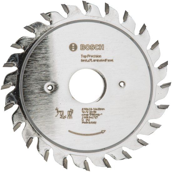 Bosch CIRKZB TOP LAMI 100X20X2.8-3.6 12+12T