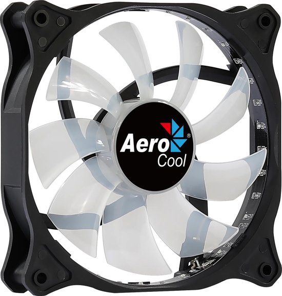 Aerocool Cosmo 12 FRGB 12cm Case Fan - Black