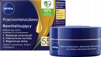 NIVEA Anti-rimpel & revitaliserende nachtcrème 55+, 50 ml