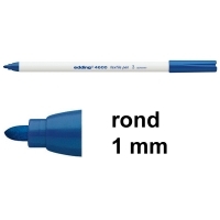 Edding 4600 textielmarker blauw