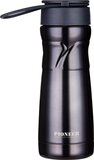 Pioneer Vacuum Thermosbeker - 450ml - Zwart - Verwijderbare infuser