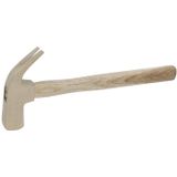 KS Tools 963.2153 BRONZEplus Klauwhamer, 600 g, met Hickory steel