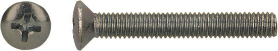 PGB-FASTENERS Metaalschroef BVK DIN 966H M 5x8 A2