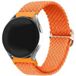 Strap-it Samsung Galaxy Watch FE verstelbaar geweven bandje (oranje)