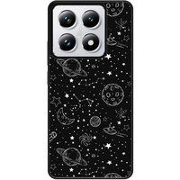Xiaomi Verstevigd hoesje met sublimatie bedrukking, compatibel met Xiaomi 14T 4G Galaxy draw
