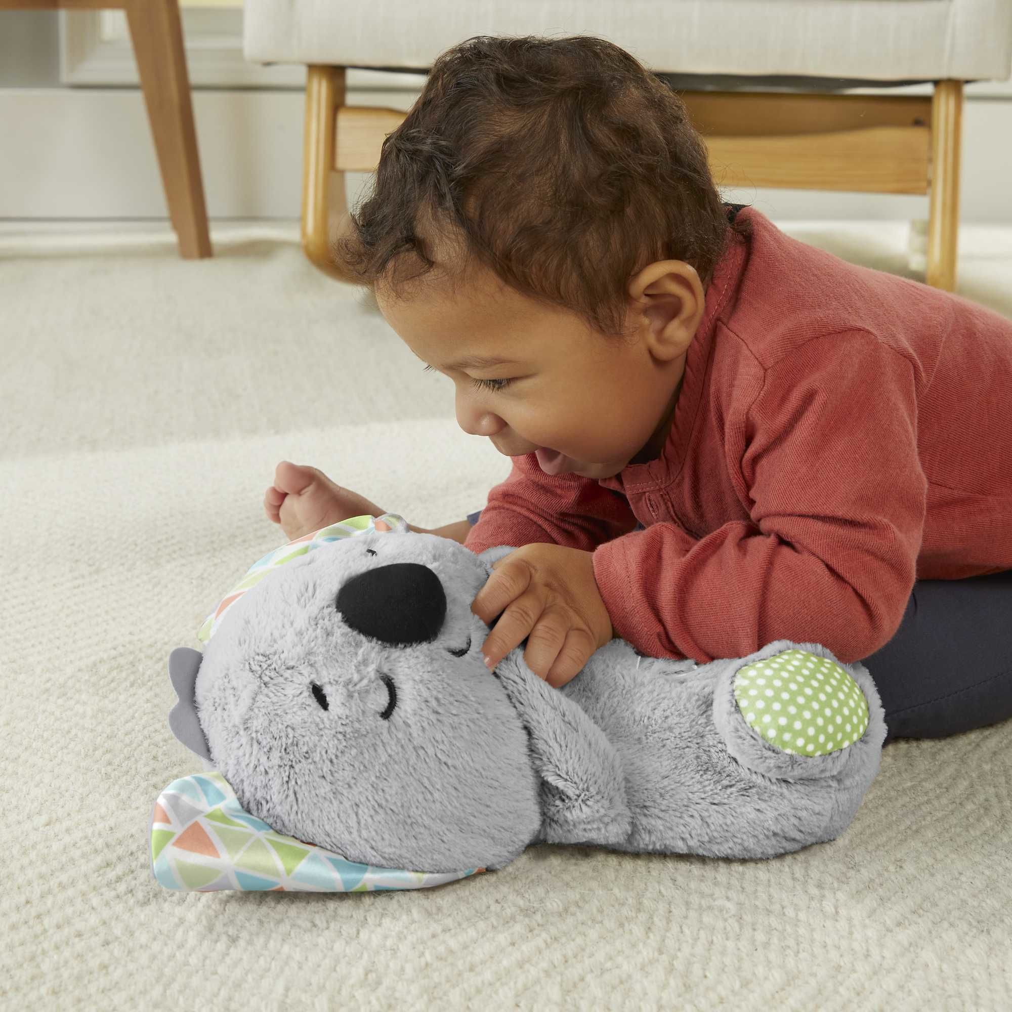 Fisher-Price Bedtijd Koala - Grijs - Knuffel - Baby Speelgoed
