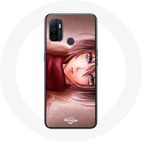 Oppo Etui voor A53 Mikasa Ackerman Attack of the Titans Anime Series Japanese Maniacase