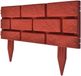 vidaXL Borderranden 11 stuks met baksteenontwerp