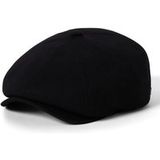 Brixton Brood Flannel Snap Cap - zwart