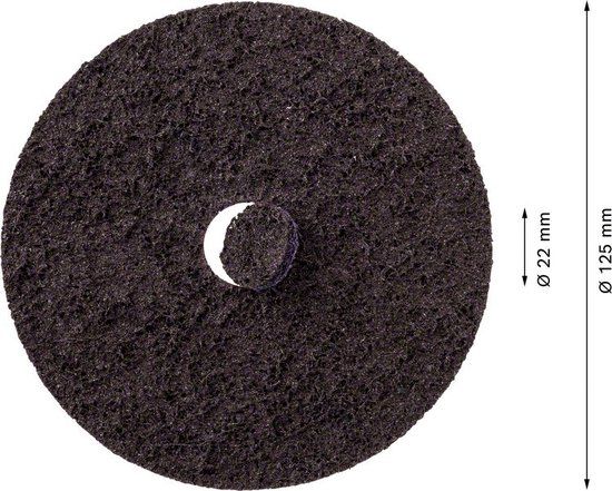 Bosch EXPERT N477 Polijstschijf - Ø 125 mm - 1 stuk