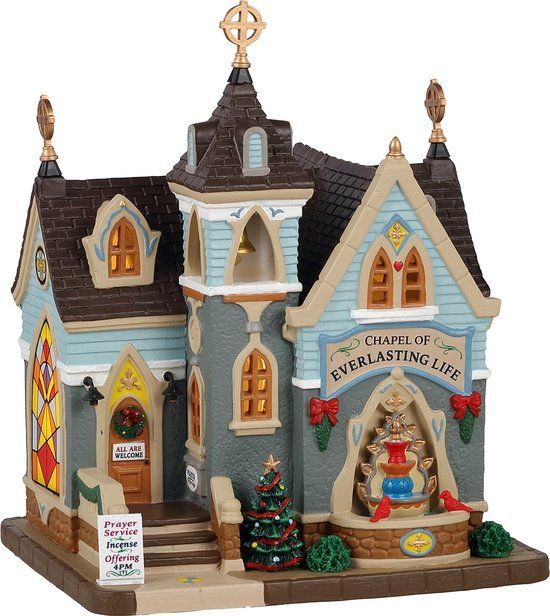 Lemax Chapel Of Everlasting Life, B/o Led