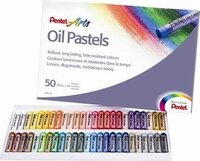 Pentel Oliepastels PHN-50 Kleuren - 50 stuks