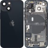 Apple Coque Batterie iPhone 13 mini, Avec Châssis Central, Pièces Complètes, Noir (Minuit), Échange Premium
