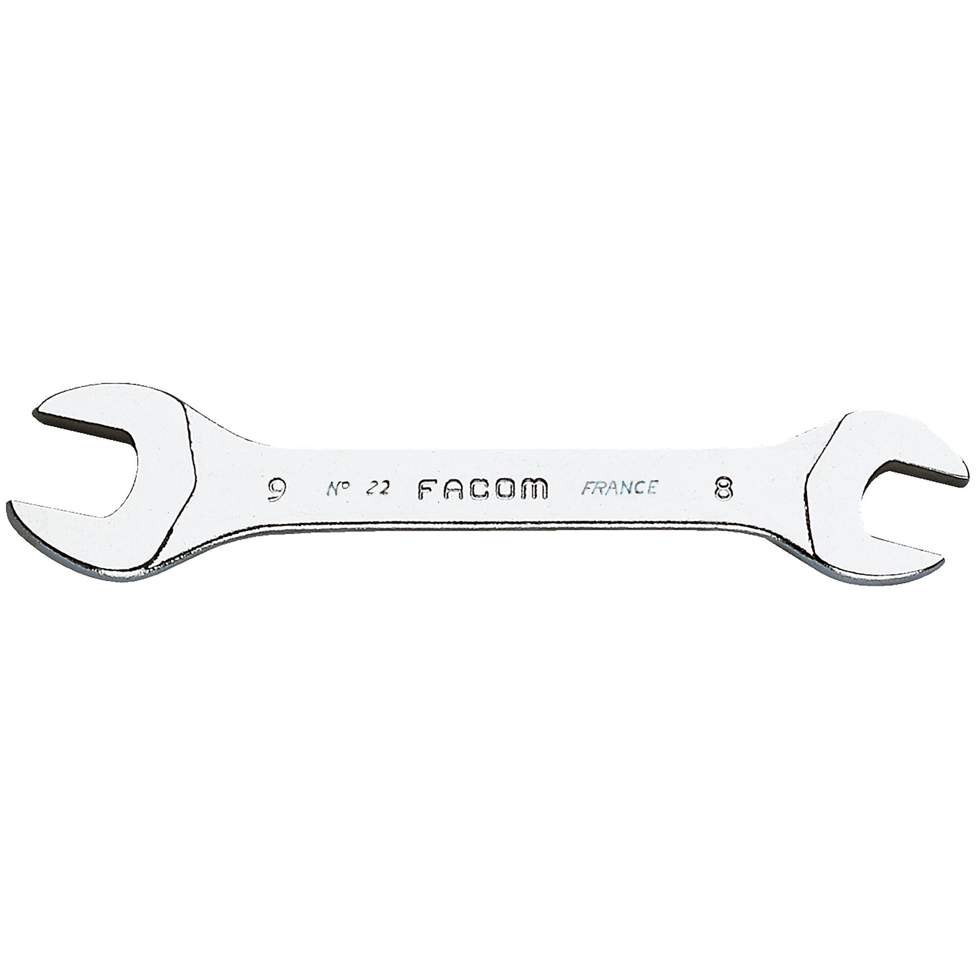 Facom 22 - Micromechanische Steeksleutels 15° Gebogen Kop | Metrische Maten - 22.4X5PB