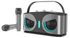Karaoke set - Avec 2 microphones sans fil - Bluetooth 5.3 - Lumière disco - Pour enfants et adultes