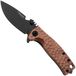 DPx HEST/F Urban DPHSF074, Black Böhler M390, Copper Hammertone Titanium, couteau de poche, Robert Young Pelton design