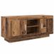 vidaXL Meuble TV bois antique, 102 x 35 x 45 cm, bois technique, meuble TV, style rustique, robuste, grand espace de rangement, meuble multimédia, parfait pour le salon