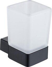 Mawialux bekerhouder - Mat zwart - RVS - 60 cm