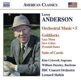Orchestral BBC Concert Orchestra, Leonard Slatkin - Andreson: Orchestral Music Volume 5 (CD)