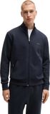 BOSS Hugo Boss Vest Zwart Heren XL - Lange Mouw - Regular Fit - 95% Katoen / 5% Elastaan - Casual - Lente/Zomer 2024